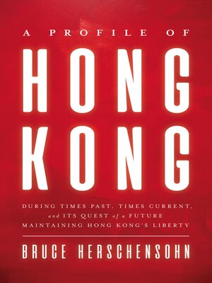 cover image of A Profile of Hong Kong